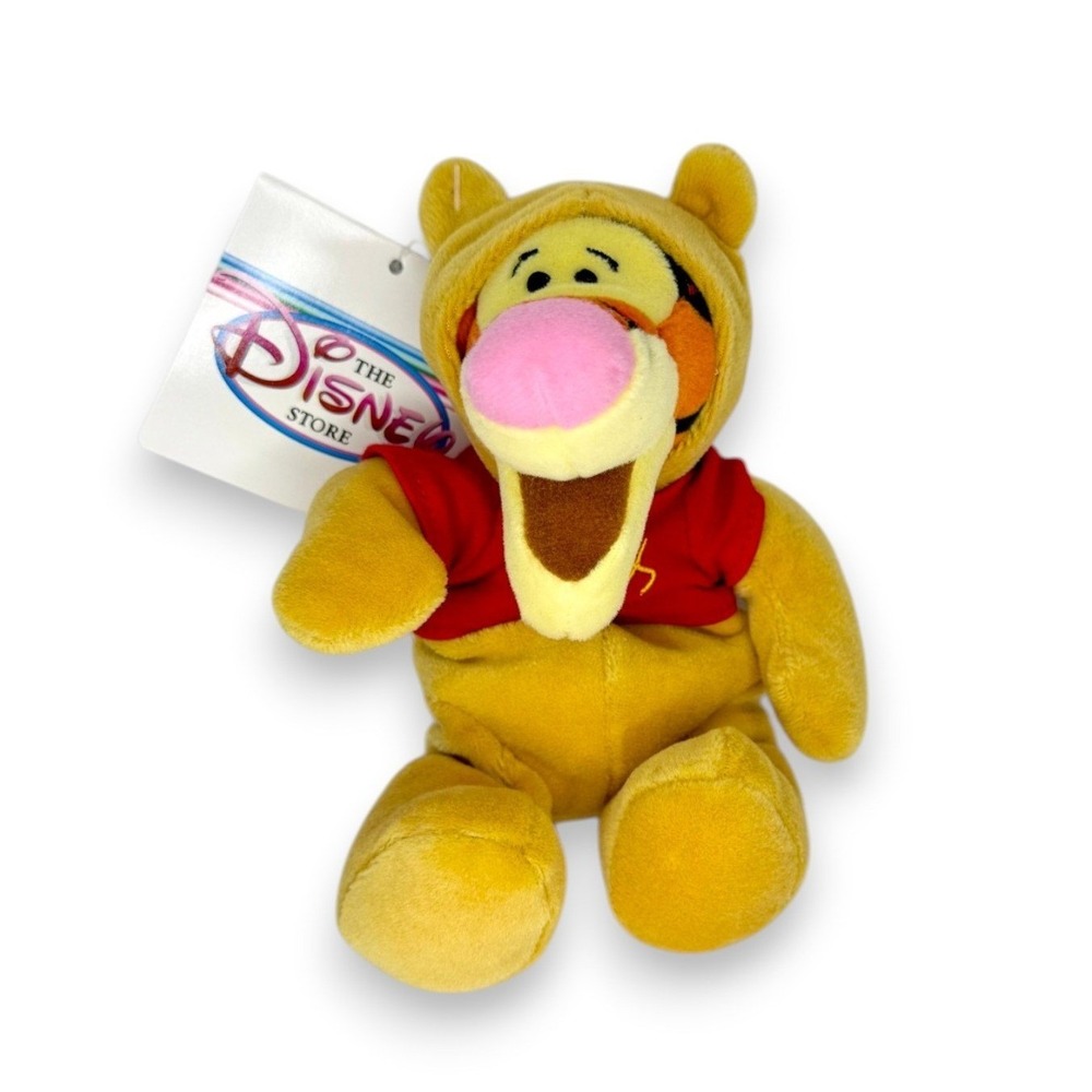 Tigger as Pooh | Hundred Acre Costume | Vintage Disney Store Bean Bag